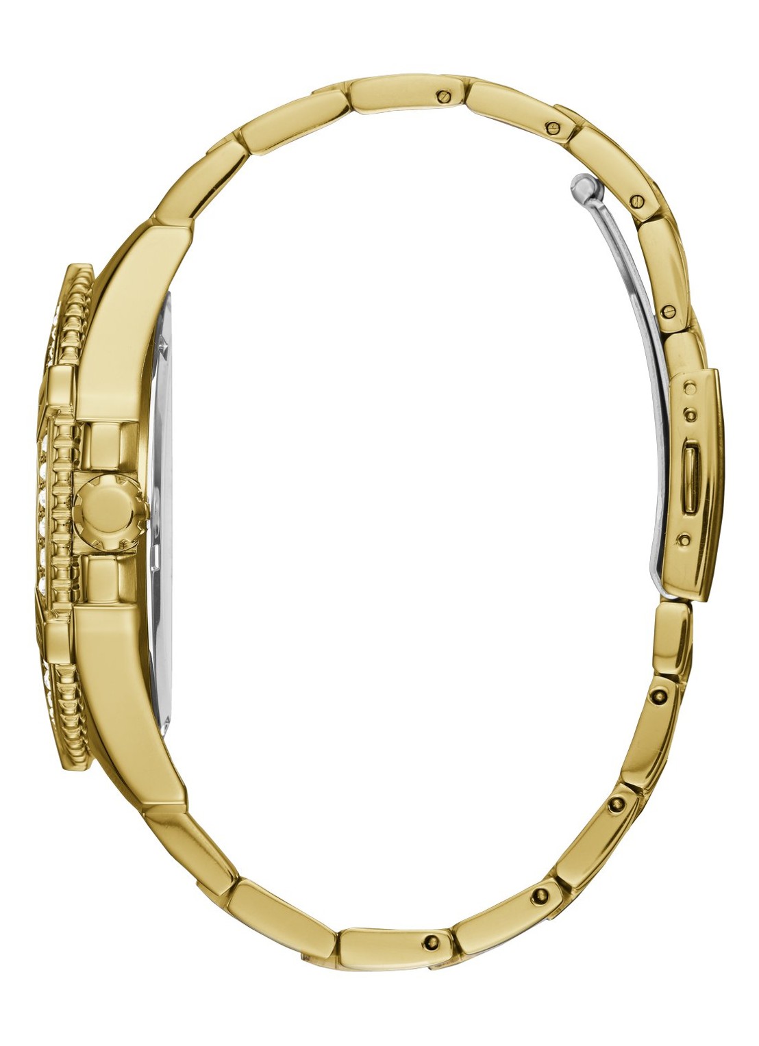 GUESS Frontier Sport Steel horloge W0799G2 - voorkant 6 goud