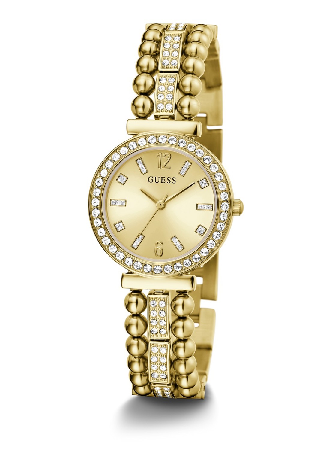 GUESS Gala horloge GW0401L2 - detail 4 goud