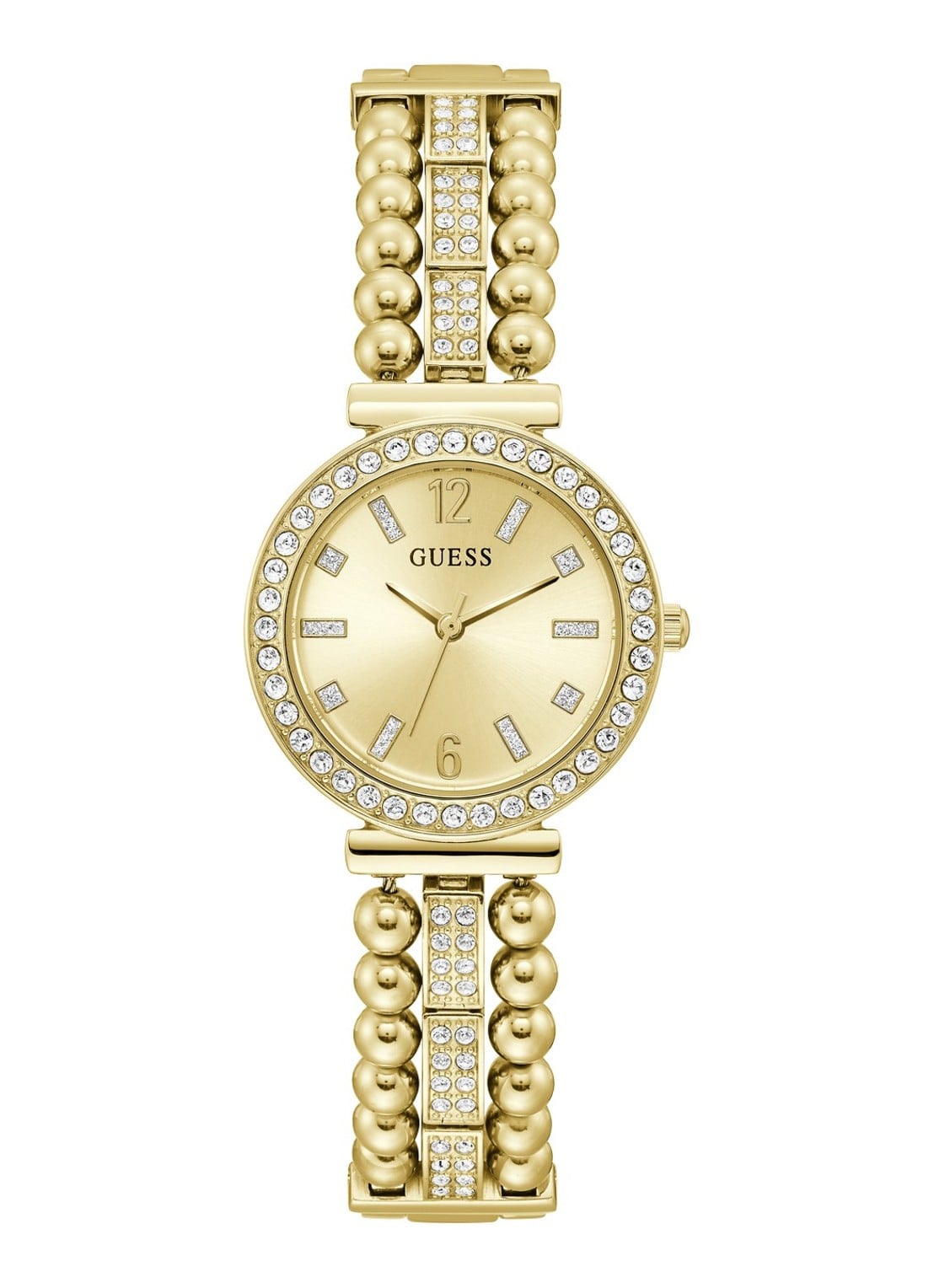 GUESS Gala horloge GW0401L2 - voorkant 5 goud