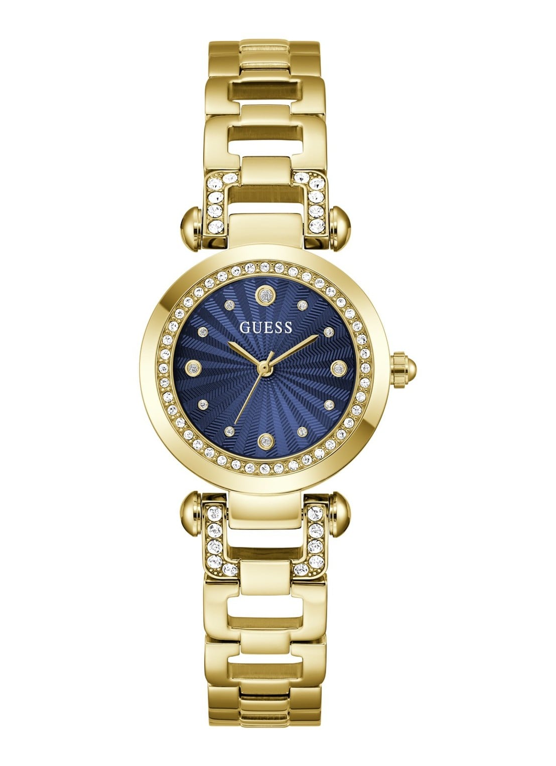 GUESS Ginger horloge GW0869L6 - voorkant 2 goud
