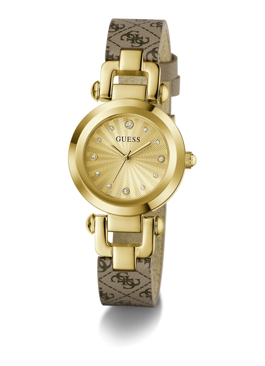 GUESS Ginger horloge GW1021L2 - detail 3 goud