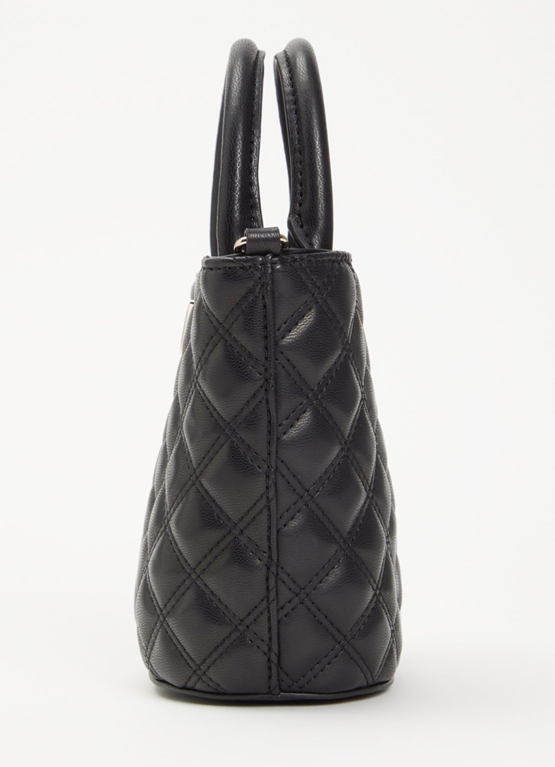 GUESS Giully mini tote handtas met afneembare schouderriem - detail 4 zwart
