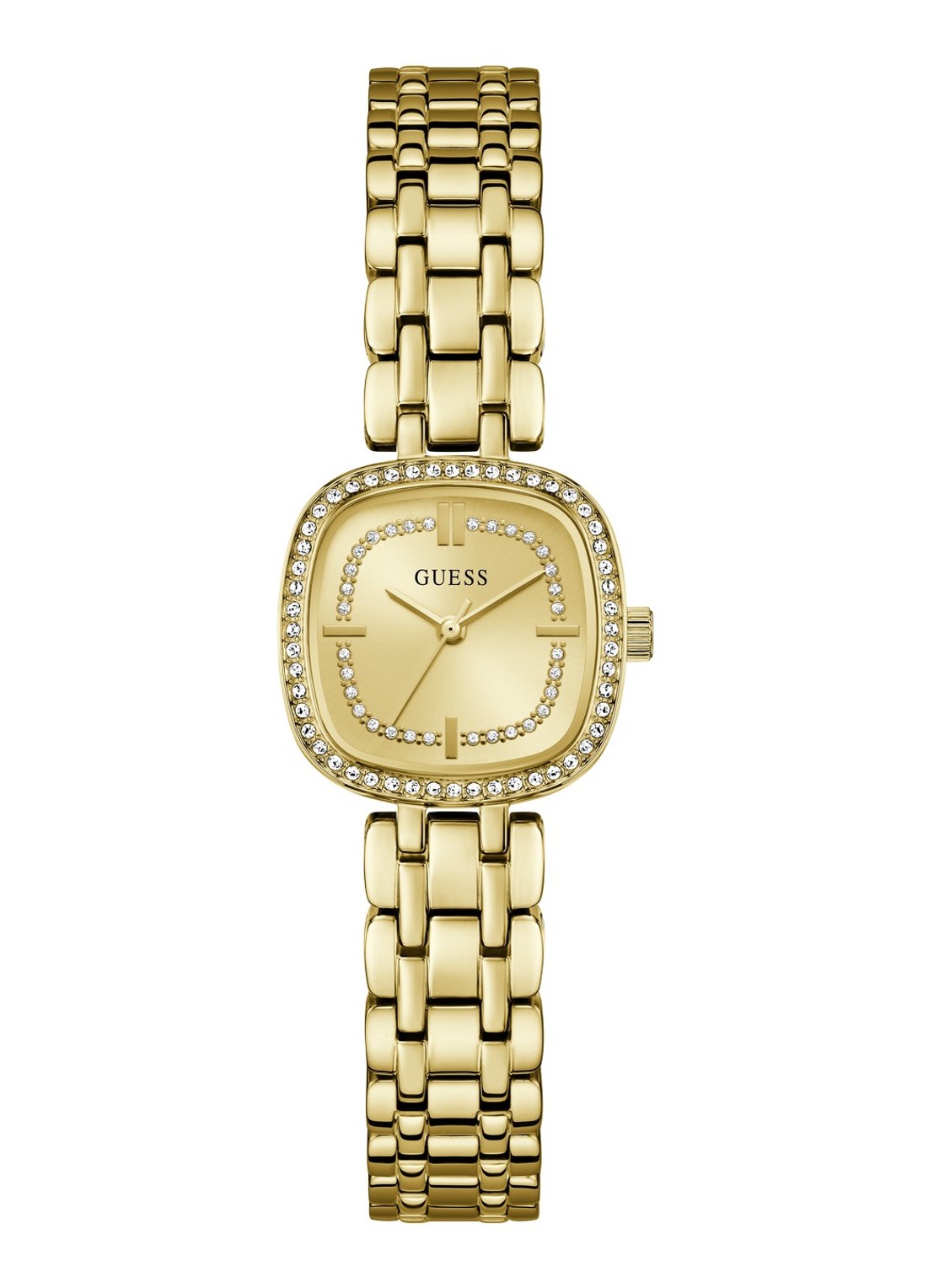 GUESS Hazel horloge GW1018L2 - voorkant goud