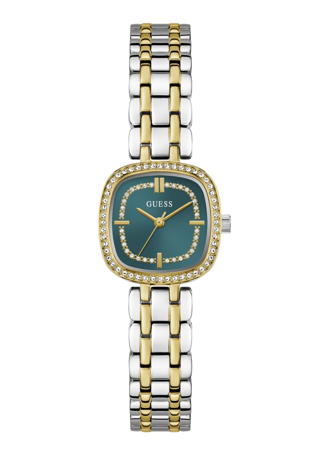 GUESS Hazel horloge GW1018L6 - voorkant 4 zilver