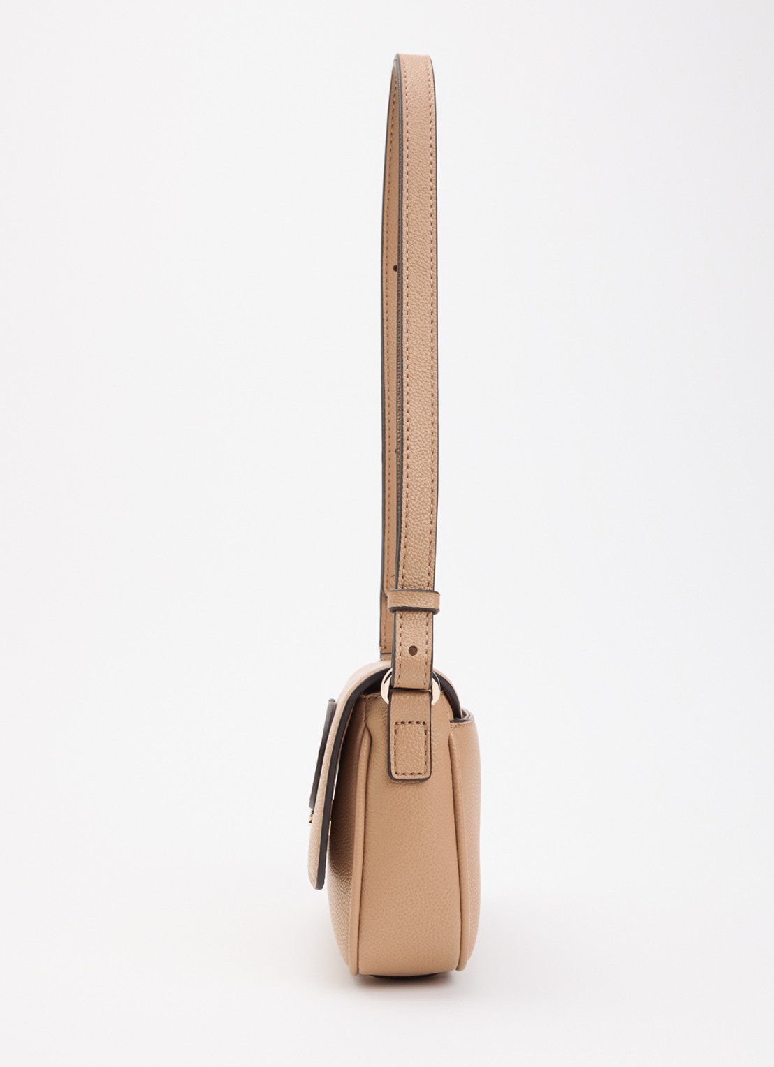 GUESS Isola crossbody tas met logo en verstelbare schouderriem  - detail 3 beige