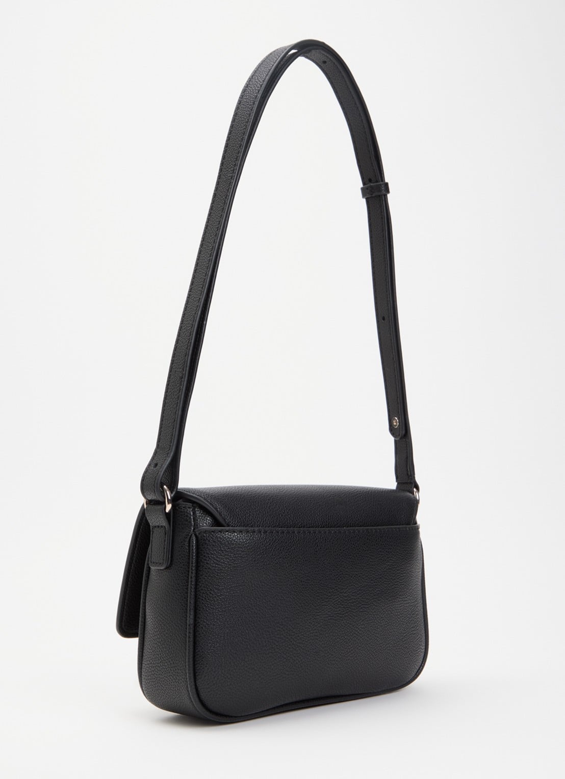 GUESS Isola crossbody tas met logo en verstelbare schouderriem  - achterkant zwart