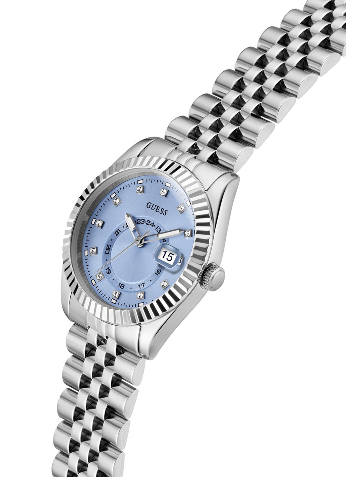 GUESS Jada horloge GW0936L1 - detail 3 zilver
