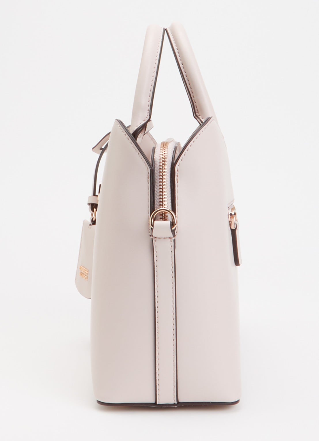 GUESS Janie handtas met afneembare schouderriem - detail 6 beige
