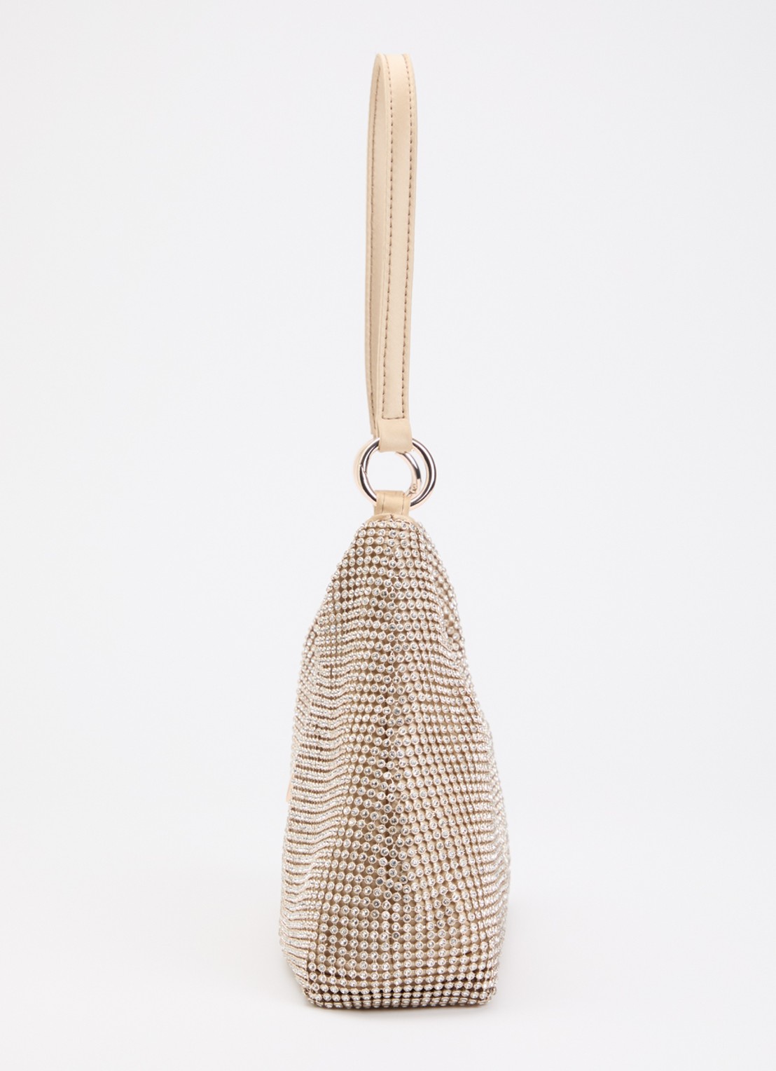 GUESS Jewels schoudertas met strass en afneembare schouderriem - detail 4 goud