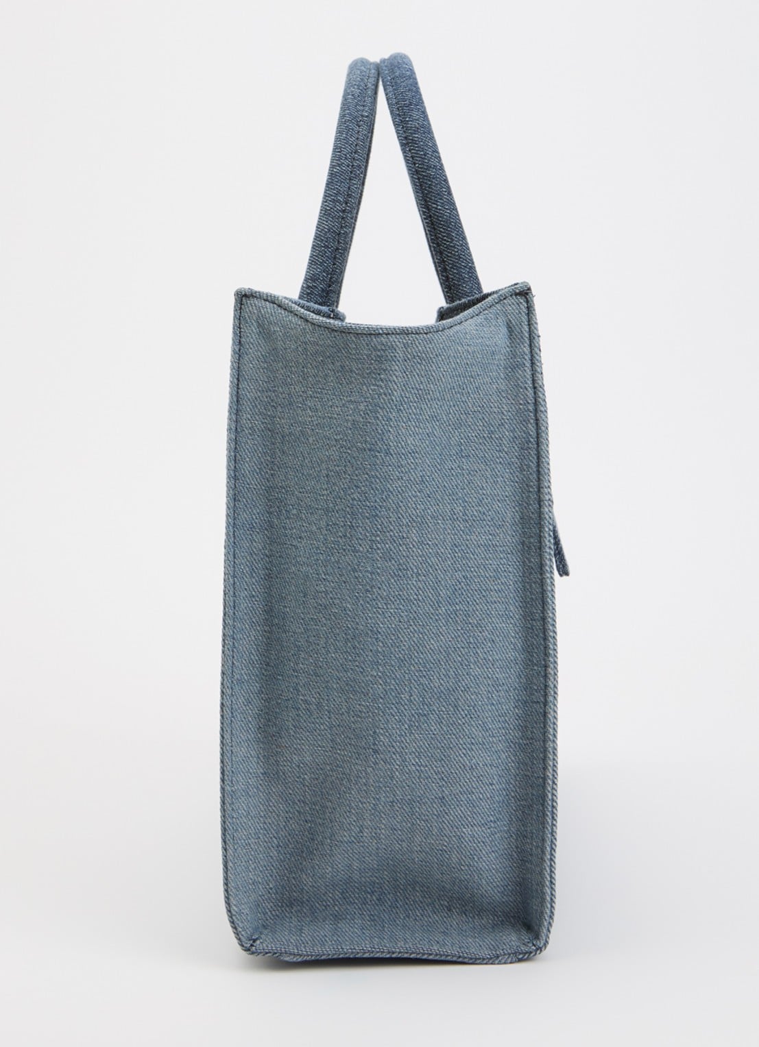 GUESS Jodi handtas van denim met afneembare schouderriem - detail 3 indigo