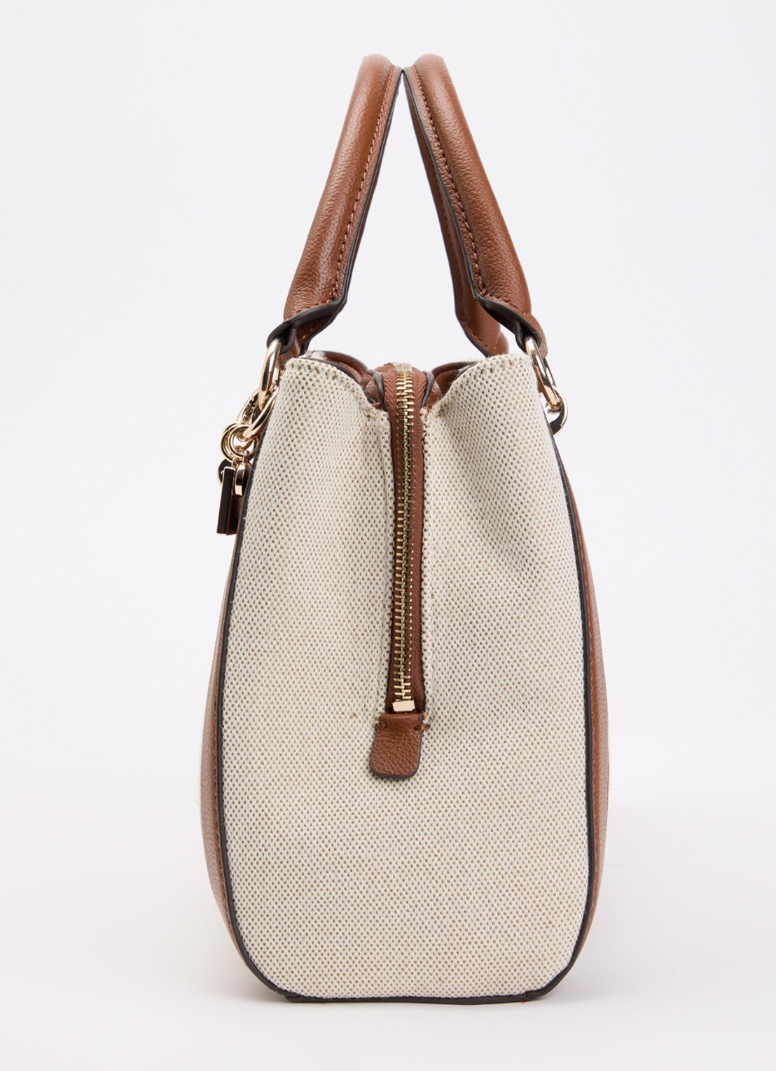 GUESS Karnilla handtas met afneembare schouderriem - detail 4 bruin