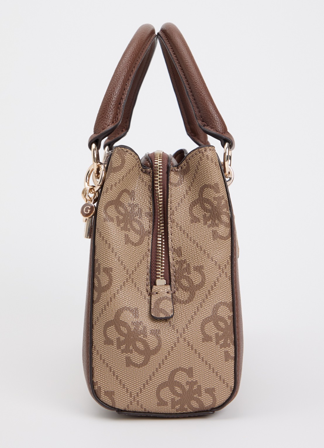GUESS Karnilla Logo schoudertas met logo en afneembare schouderriem  - detail 2 bruin