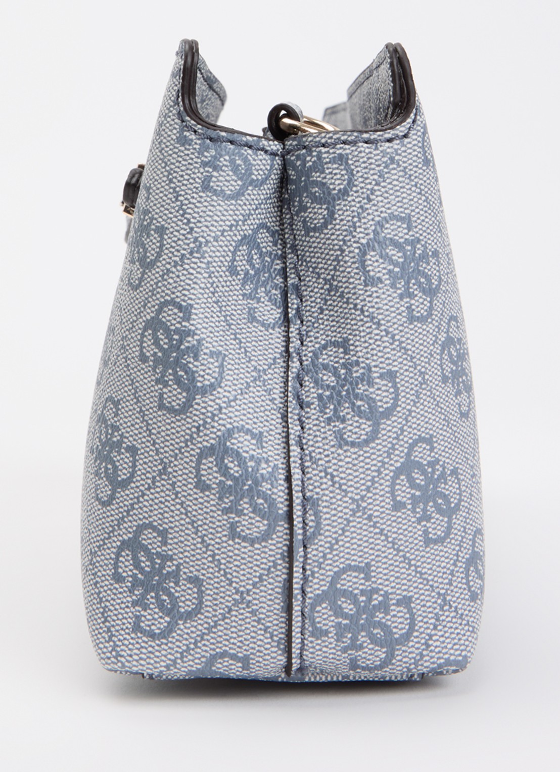 GUESS Katya crossbodytas met logoprint - detail 4 lichtblauw