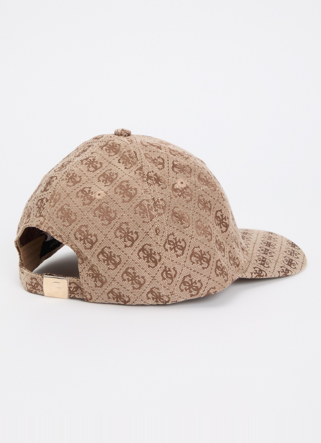 GUESS Katya pet met logoprint - detail 2 camel