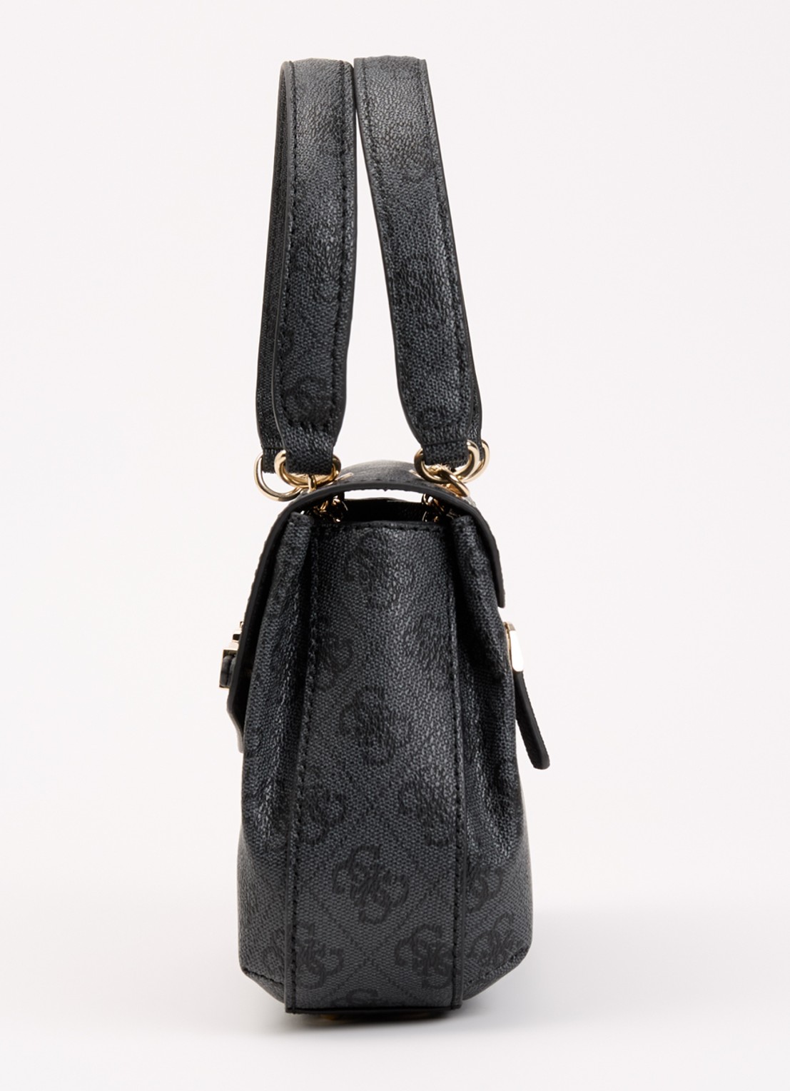 GUESS Kaya schoudertas met logoprint - detail 5 zwart