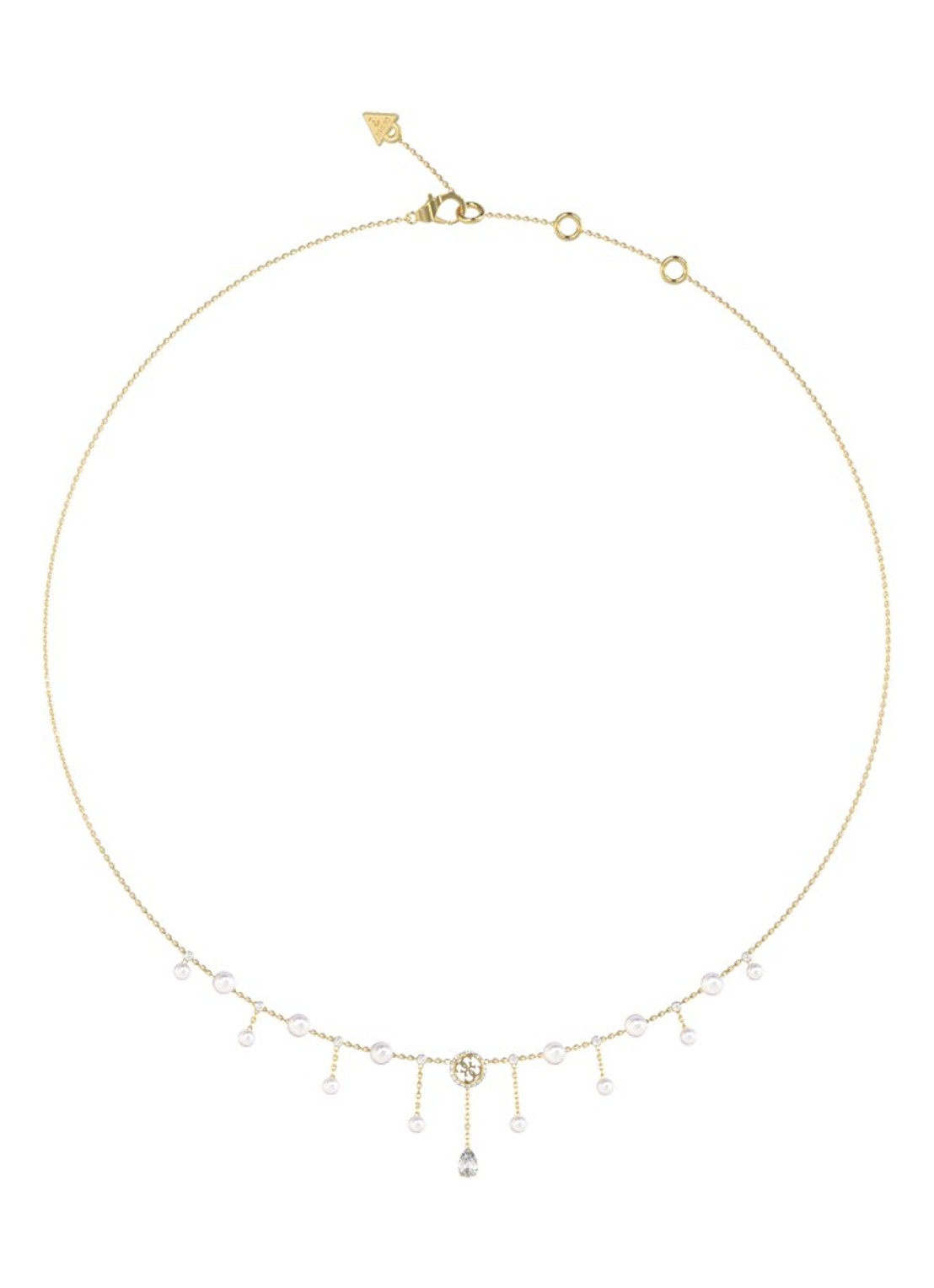 GUESS Ketting JUBN05580JWYGT-U  - voorkant goud