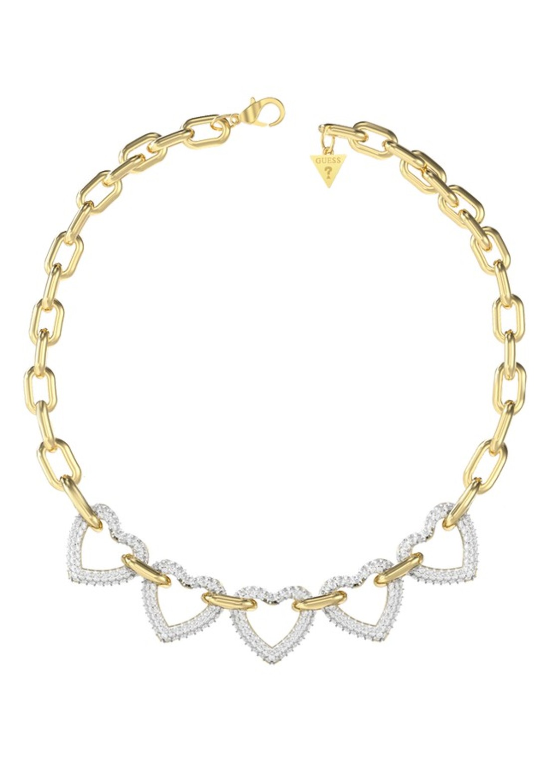 GUESS Ketting JUBN06010JWYGT-U - voorkant goud