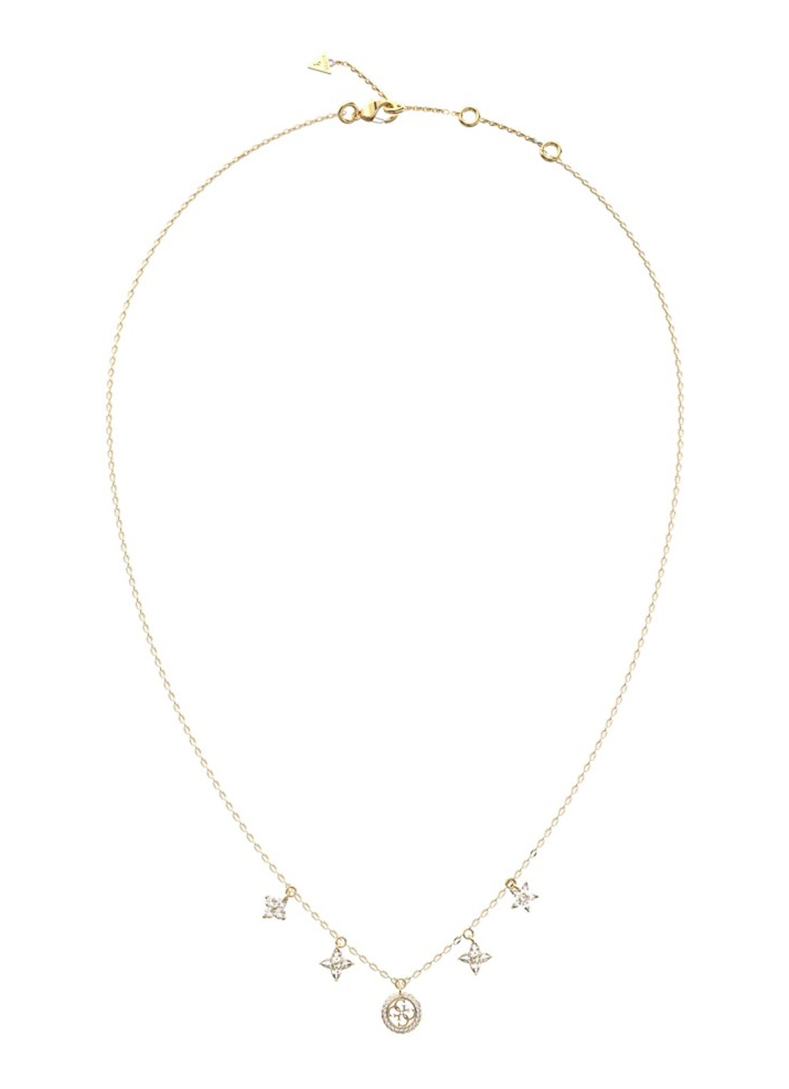 GUESS Ketting JUBN06032JWYGT-U - voorkant goud