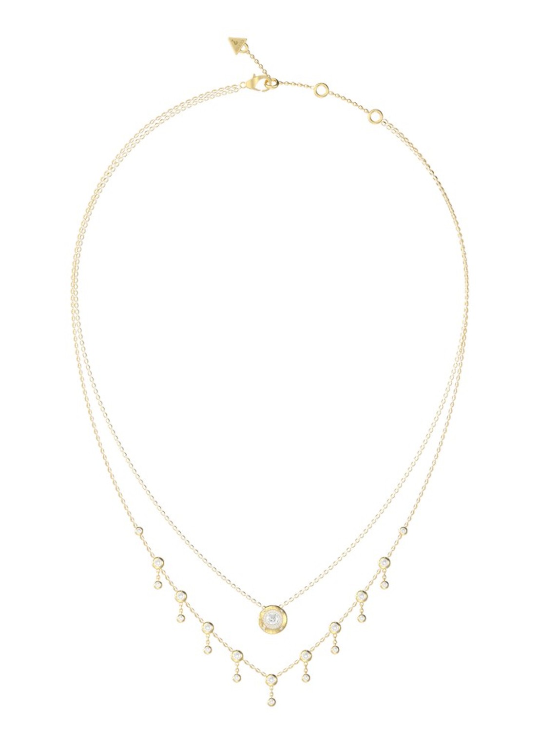GUESS ketting JUBN06273JWYGT-U - voorkant goud