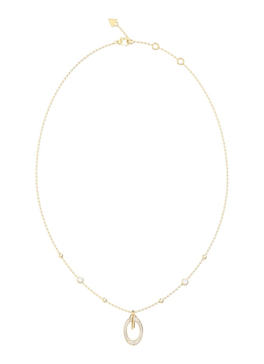 GUESS Ketting JUBN06340JWYGT-U  - voorkant goud