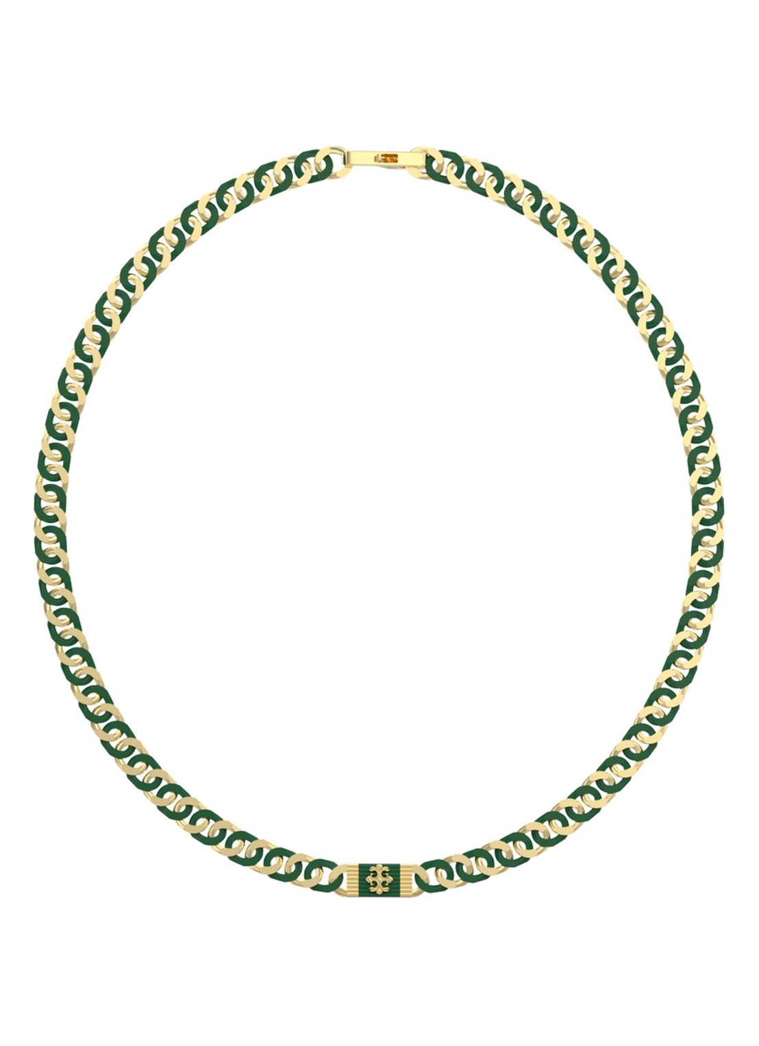 GUESS Ketting JUMN05060JWYGGNT-U  - voorkant groen