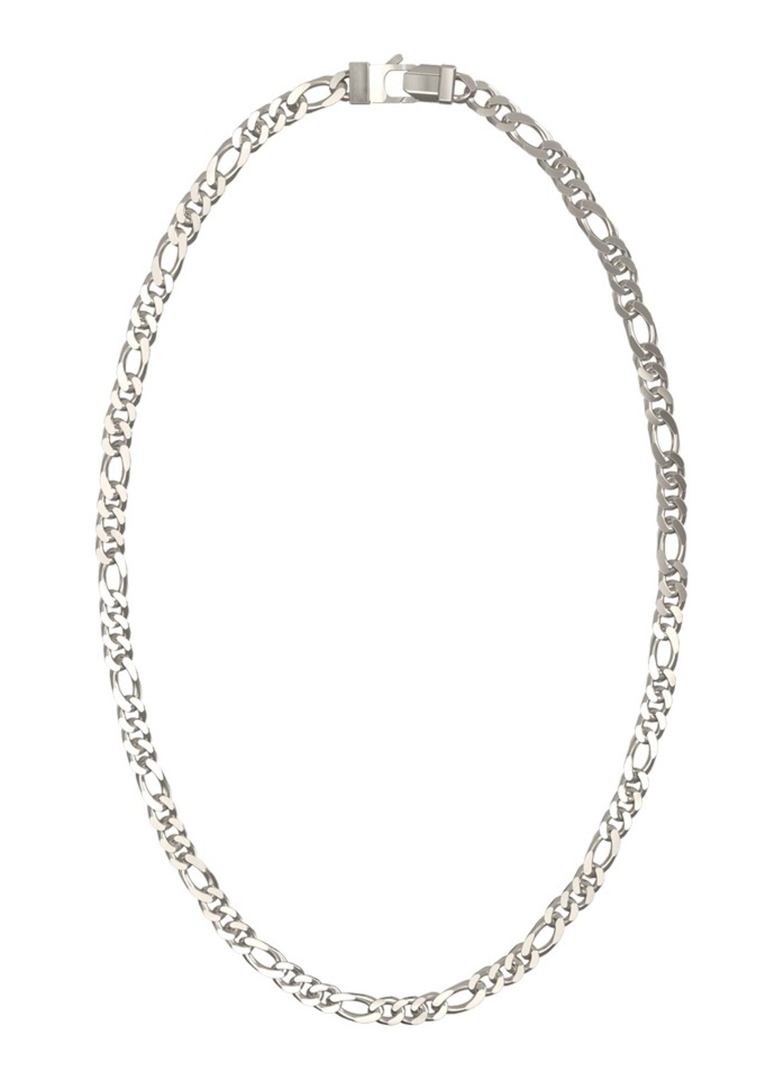 GUESS Ketting JUMN06101JWSTT-U - voorkant 3 zilver