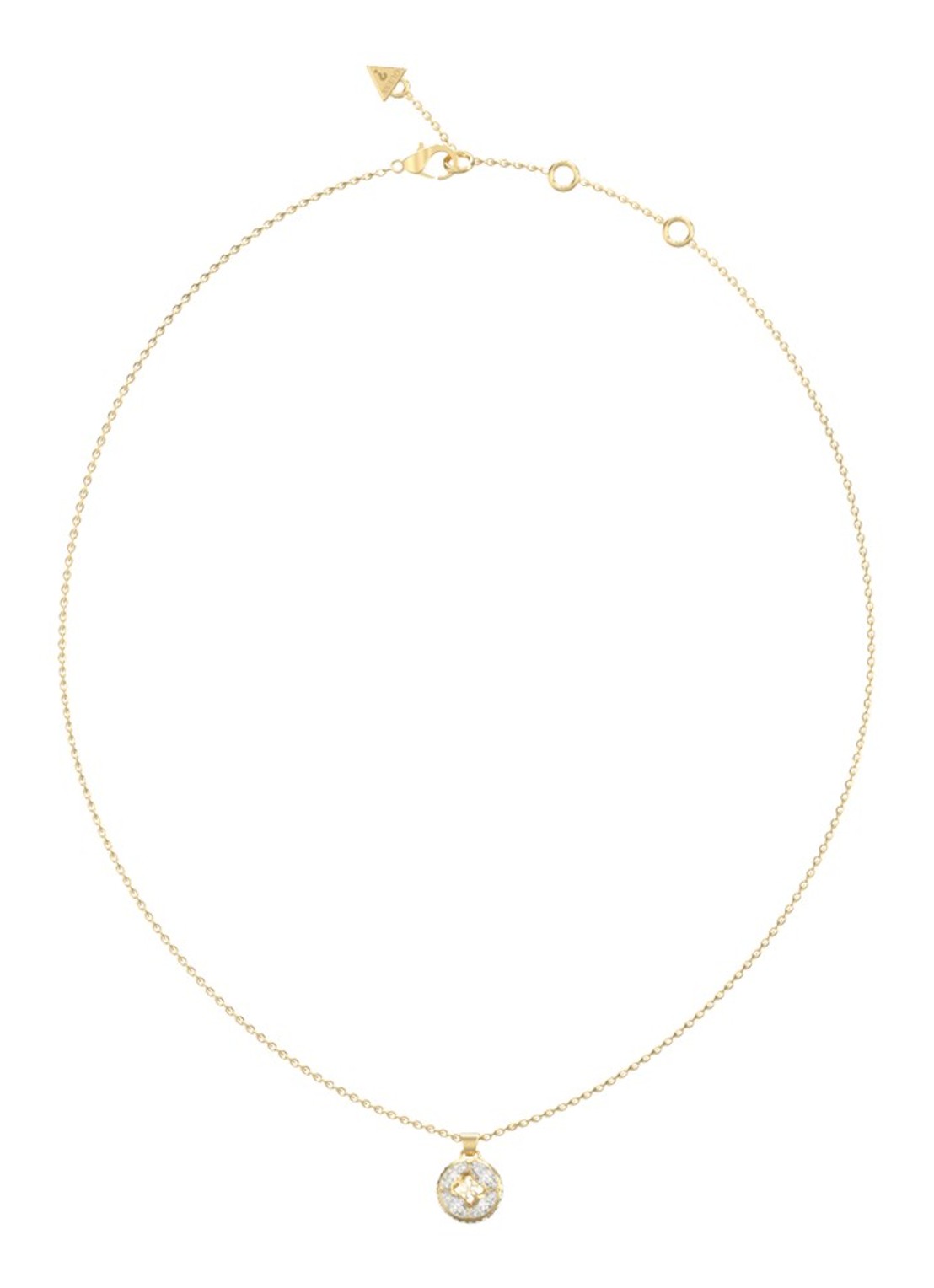 GUESS Ketting met hanger JUBN06393JWYGT-U  - voorkant goud
