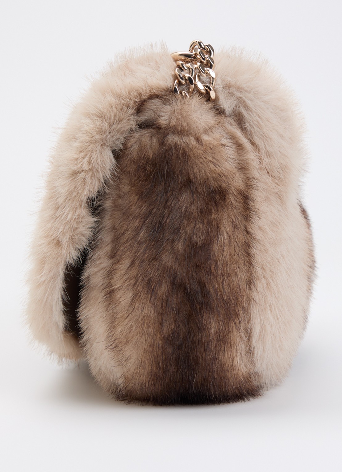 GUESS Mavis schoudertas van teddy - detail 3 beige