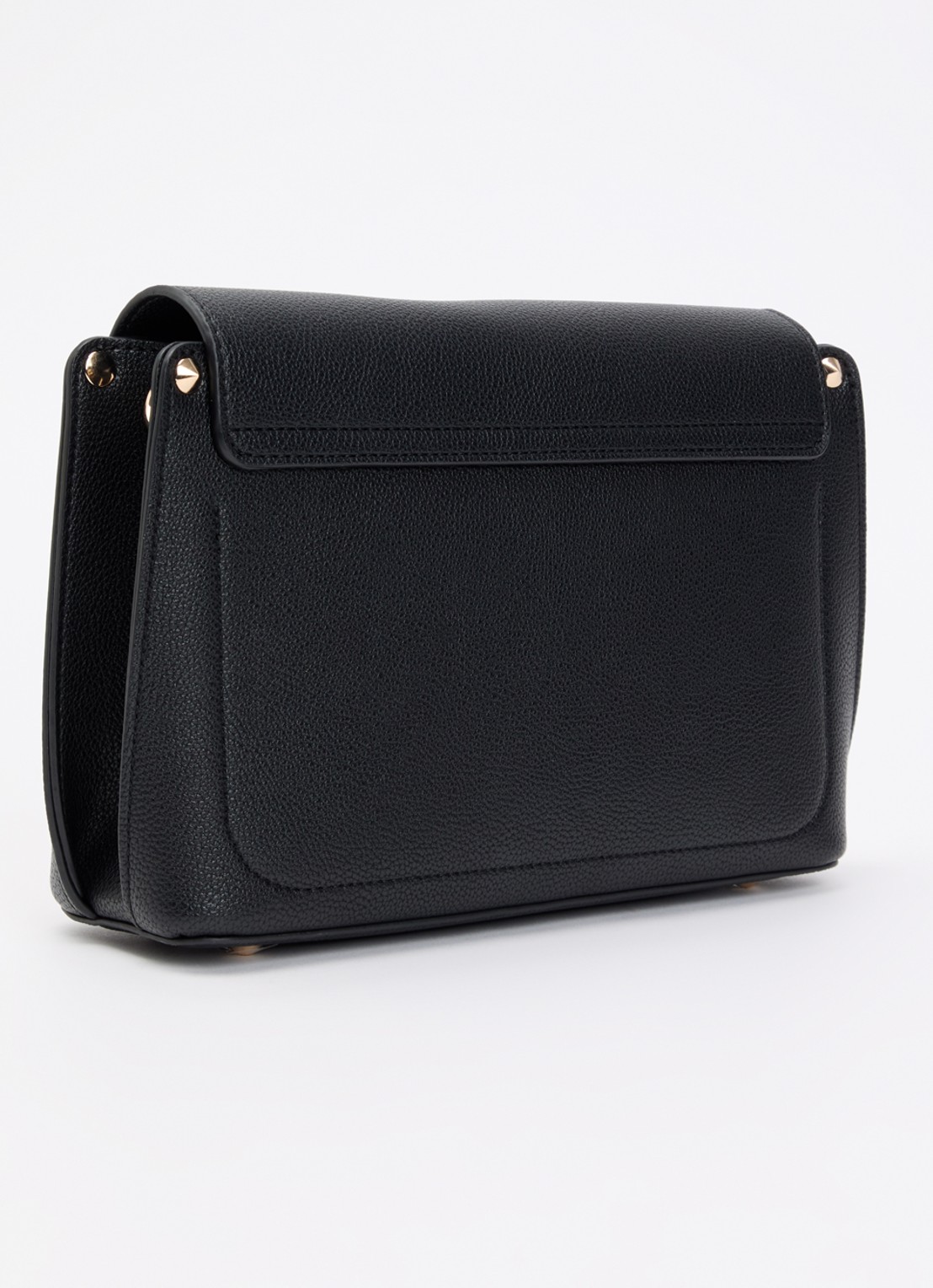 GUESS Meridian II Flap crossbodytas met logo  - achterkant zwart