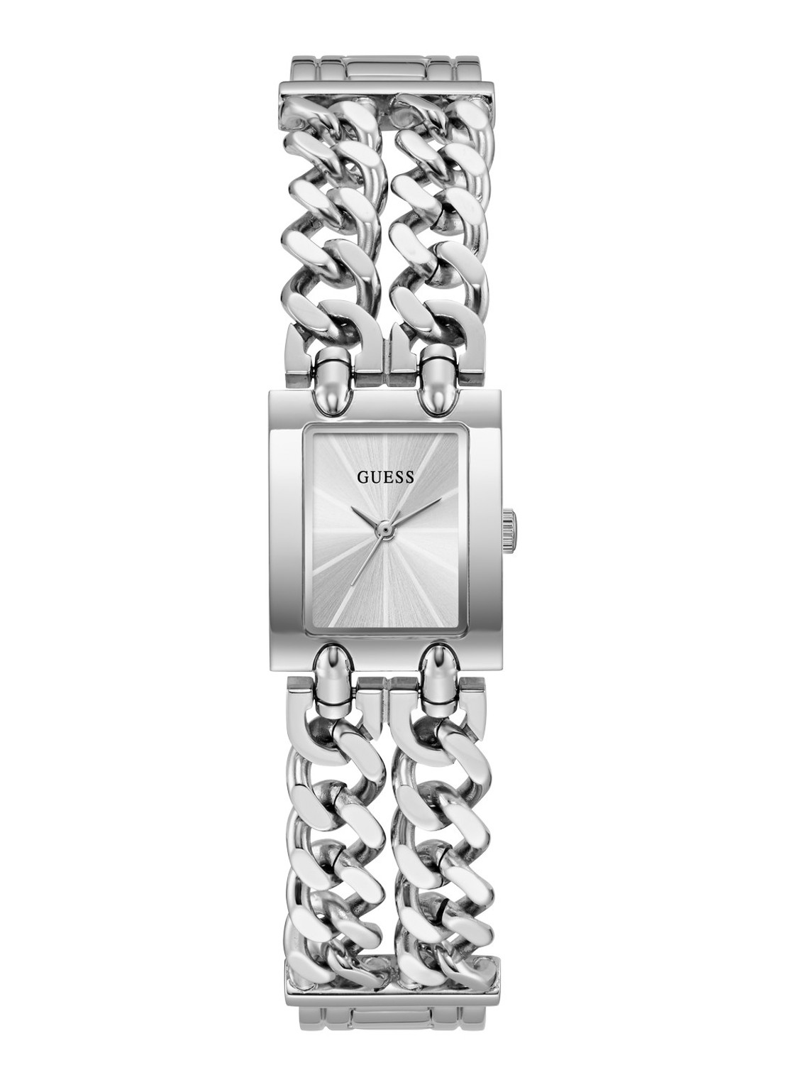 GUESS Micro Mod horloge GW1112L1 - voorkant 2 zilver