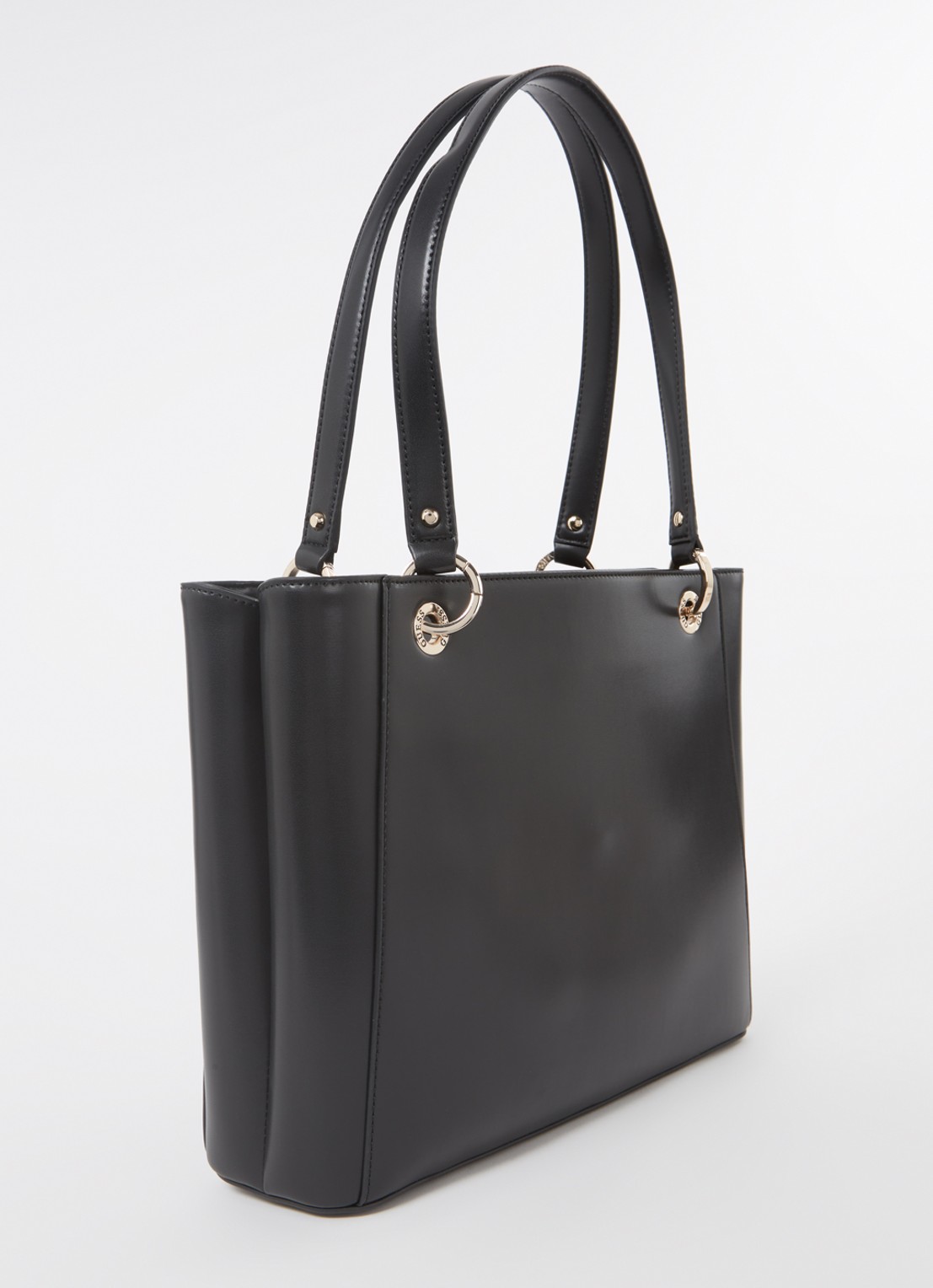 GUESS  Mietta Noel schoudertas met logo - achterkant 3 zwart