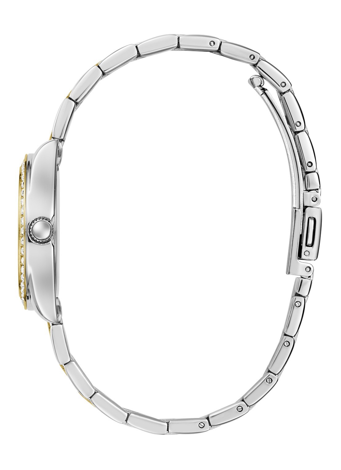 GUESS Mini Luna horloge GW0841L2  - detail 4 zilver