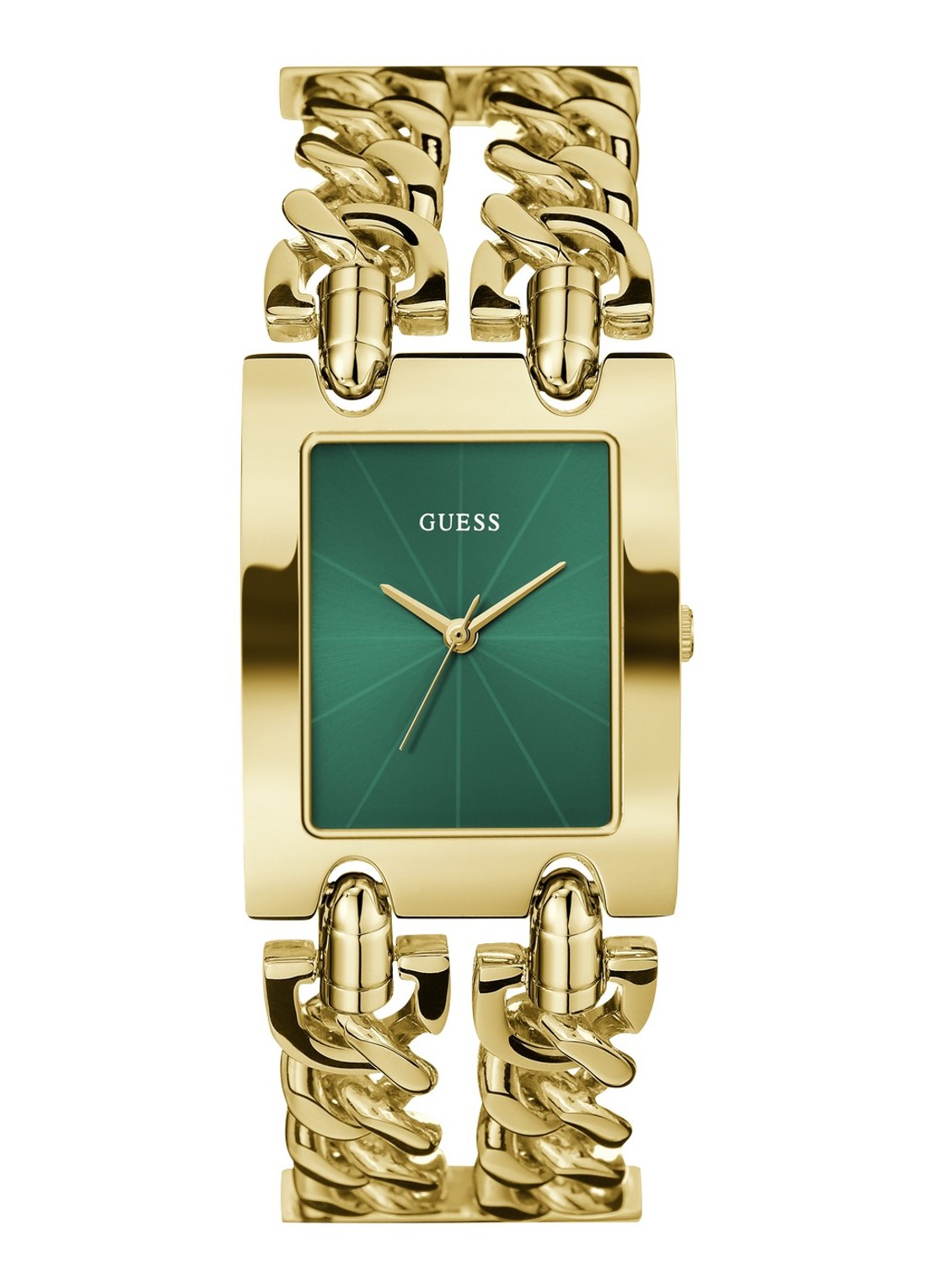 GUESS Mod Heavy Metal horloge GW0740L2 - voorkant 4 goud
