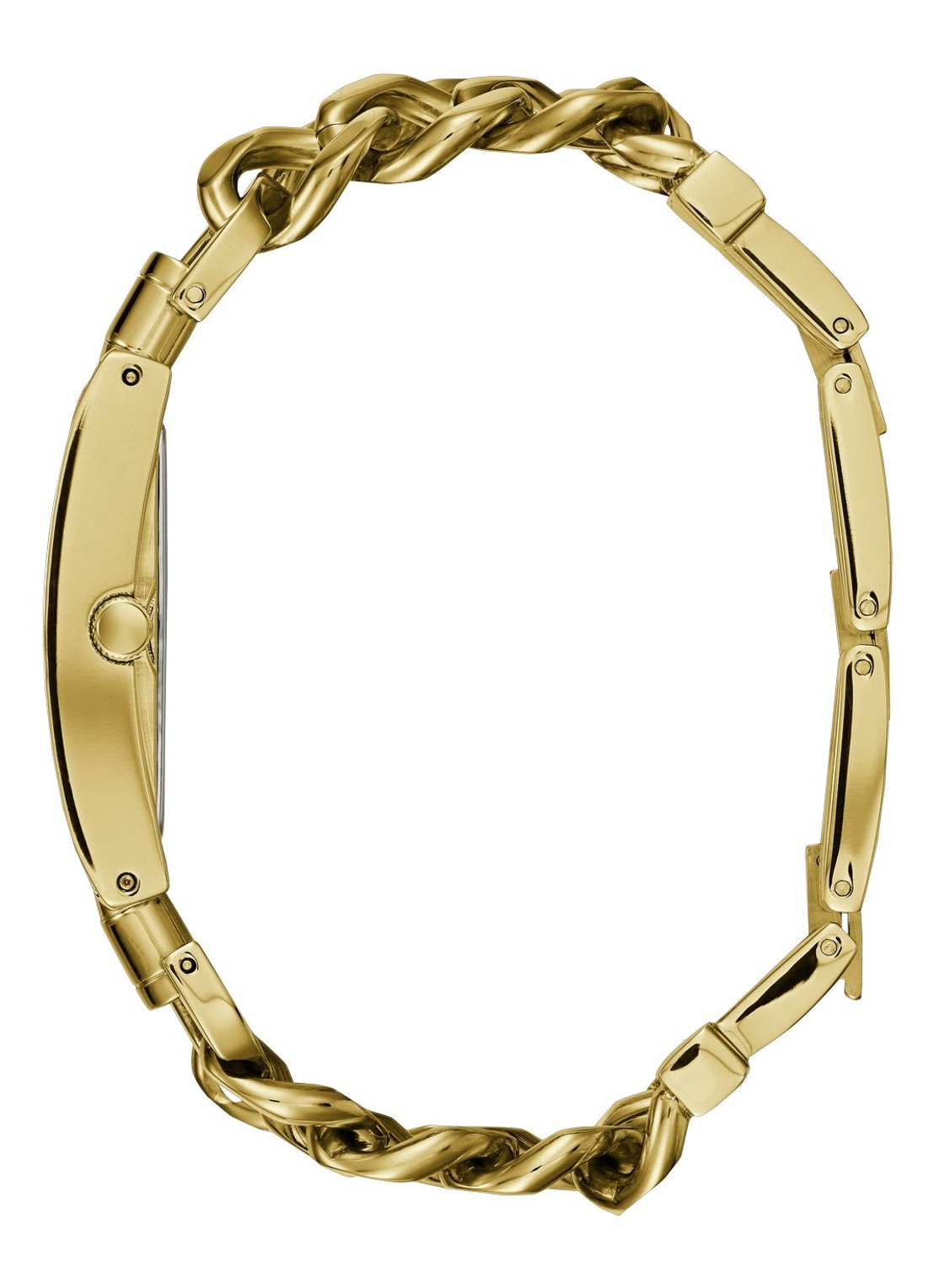 GUESS Mod Heavy Metal horloge W1117L2 - voorkant 6 goud
