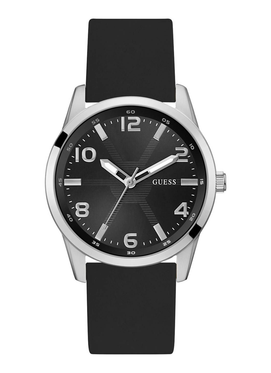 GUESS Monte horloge GW0805G1 - voorkant 4 zilver
