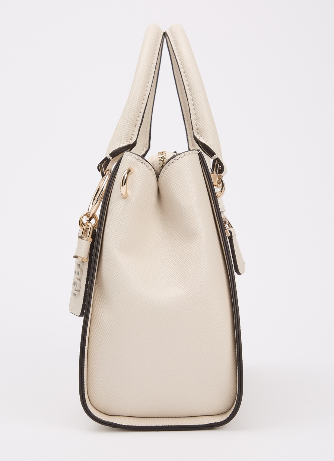 GUESS Noelle handtas met afneembare schouderriem - detail 5 gebroken wit