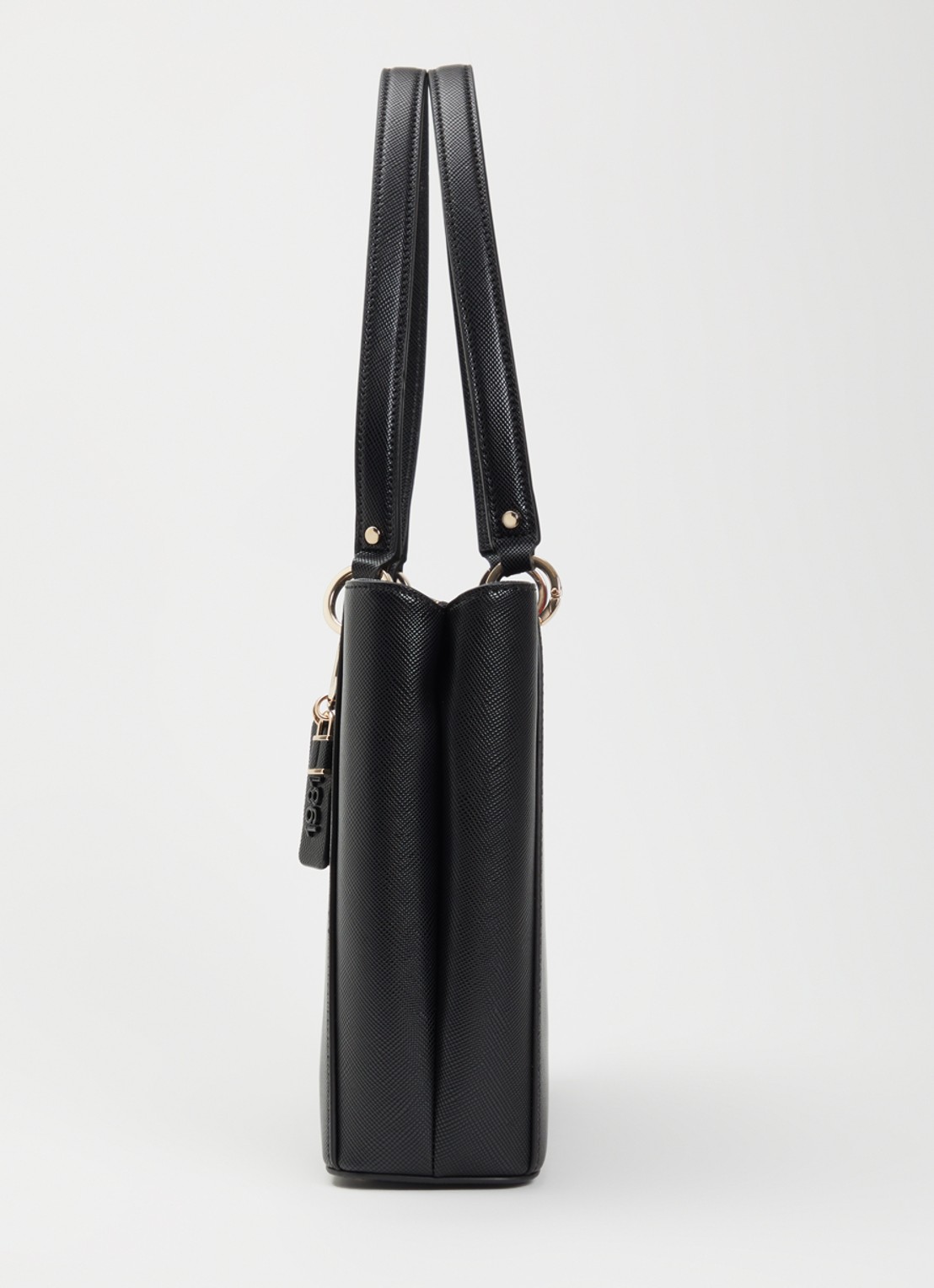 GUESS Noelle ll schoudertas met logoprint - detail 4 zwart