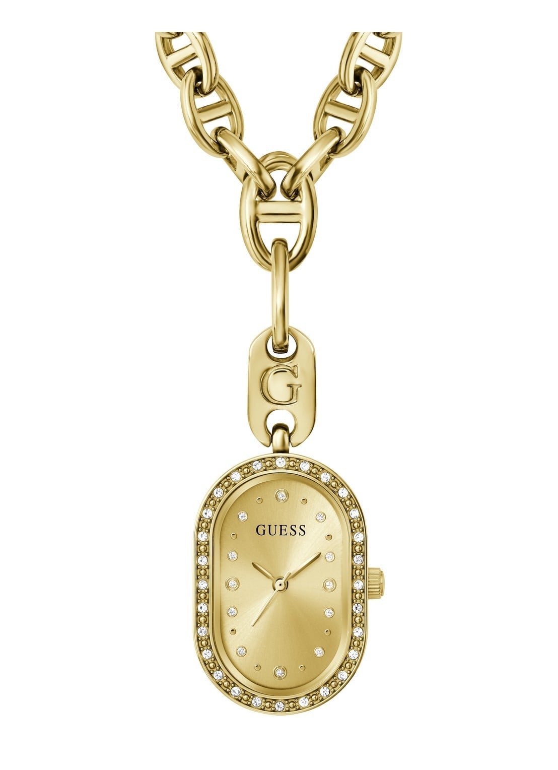 GUESS Odette horloge GW1089L2 - voorkant goud