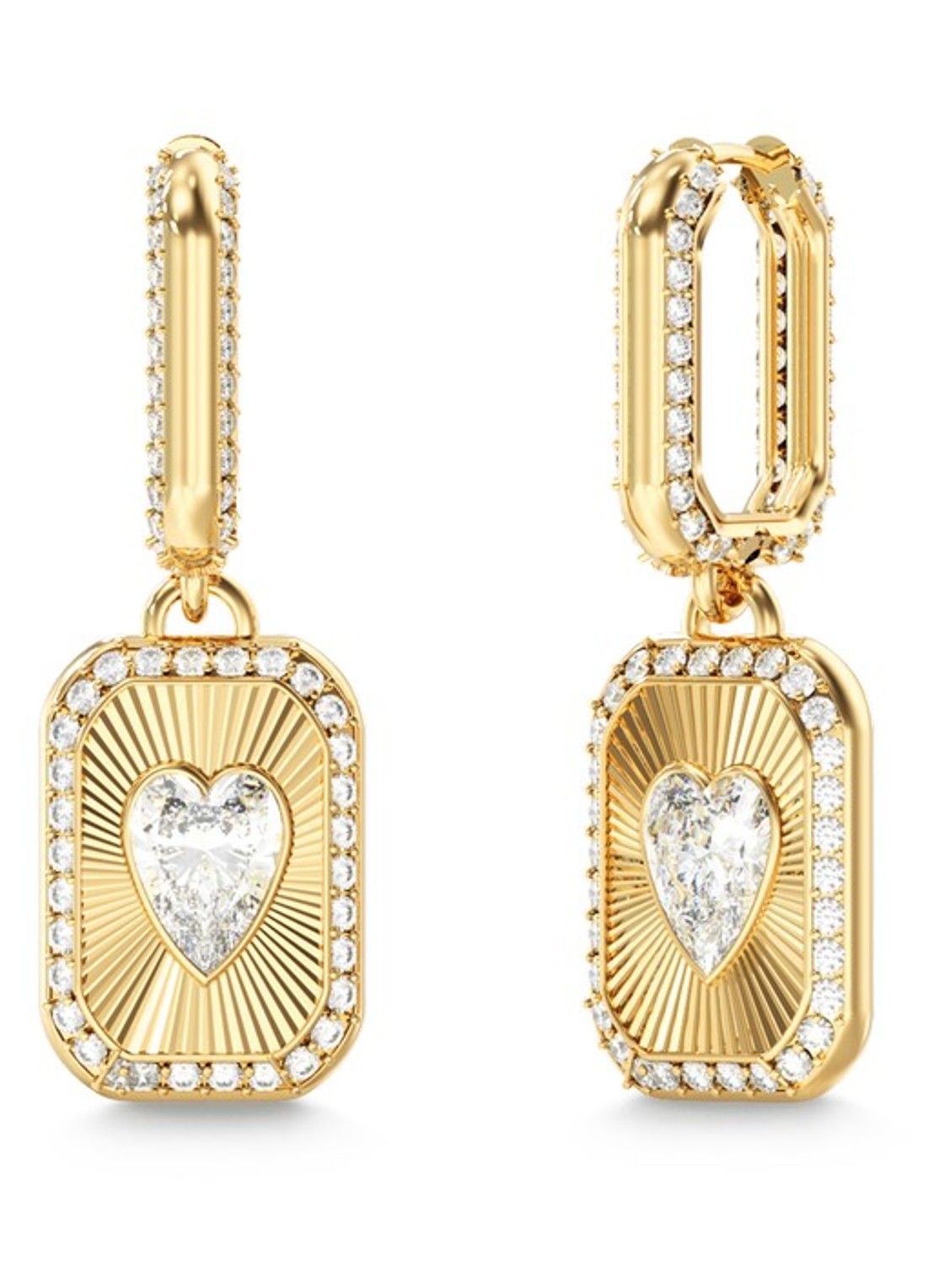 GUESS Oorhangers JUBE06354JWYGT-U  - voorkant goud