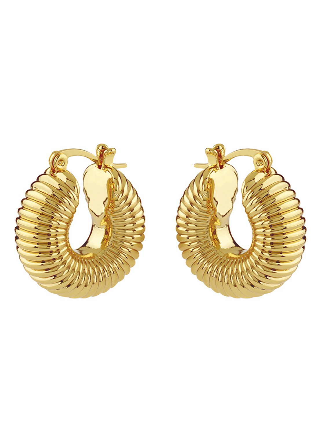 GUESS Oorringen JUBE05335JWYGT-U  - voorkant goud