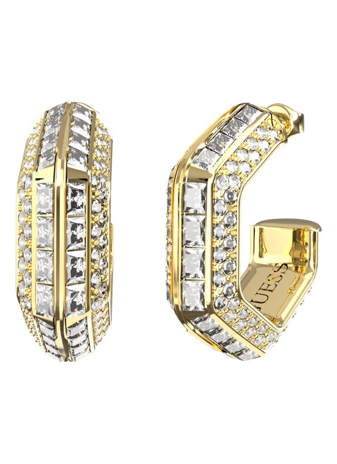 GUESS Oorringen JUBE06188JWYGT-U - voorkant goud