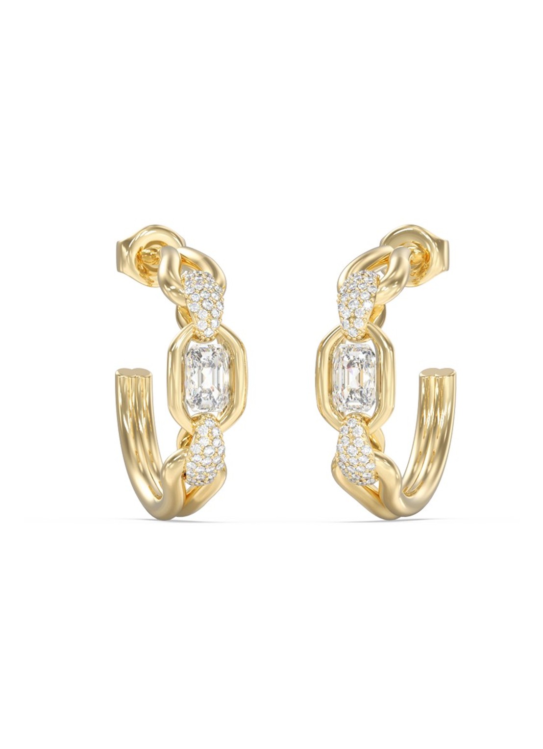 GUESS Oorringen JUBE06387JWYGT-U  - voorkant goud