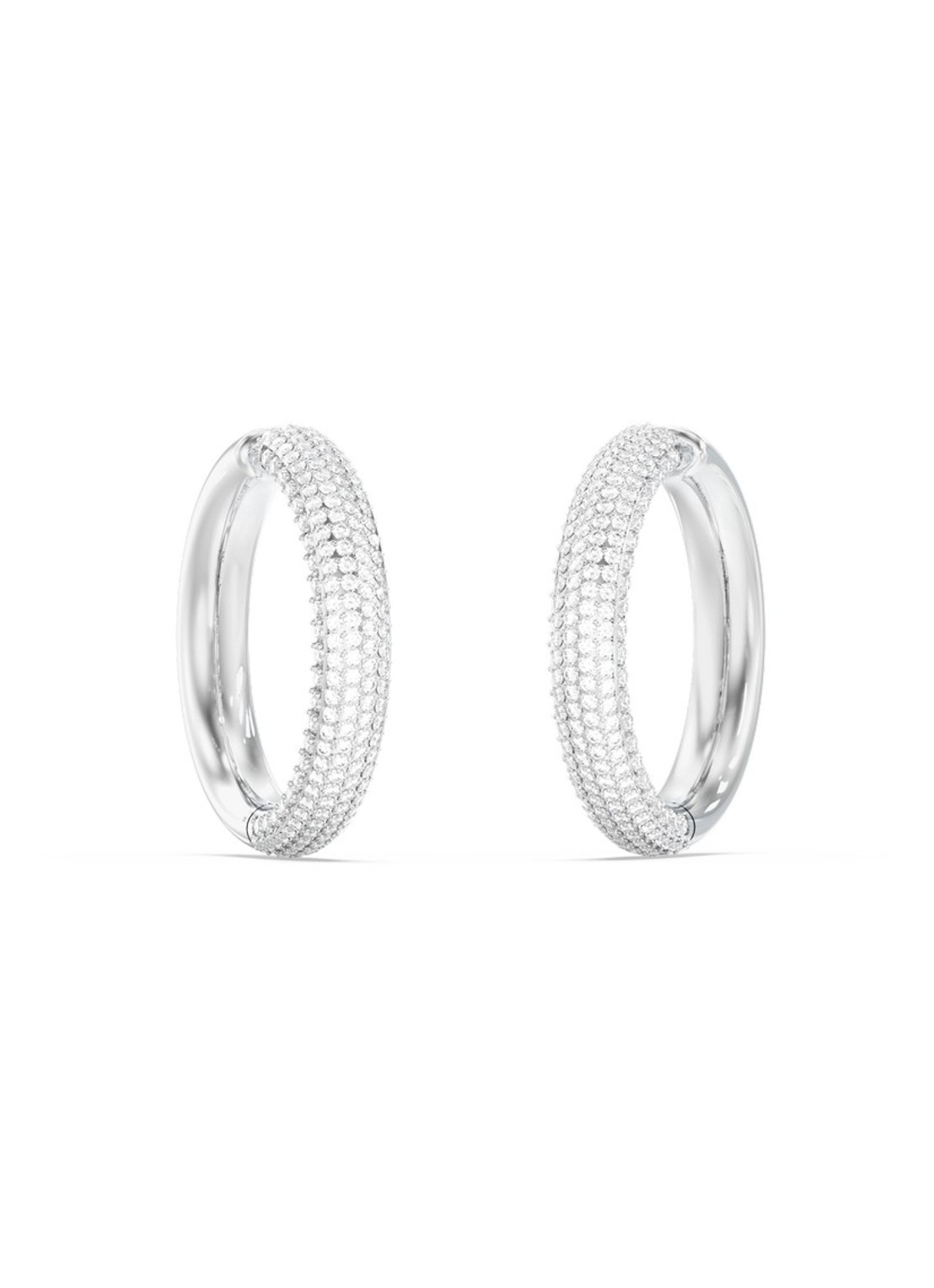GUESS Oorringen JUBE06425JWRHT-U  - voorkant zilver
