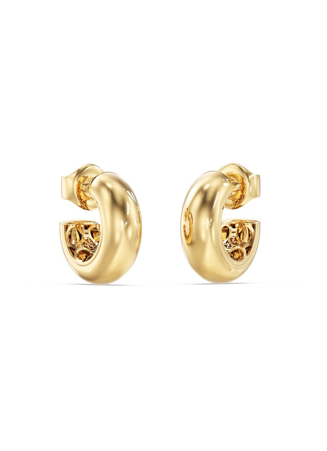 GUESS Oorringen JUBE06439JWYGT-U  - voorkant goud