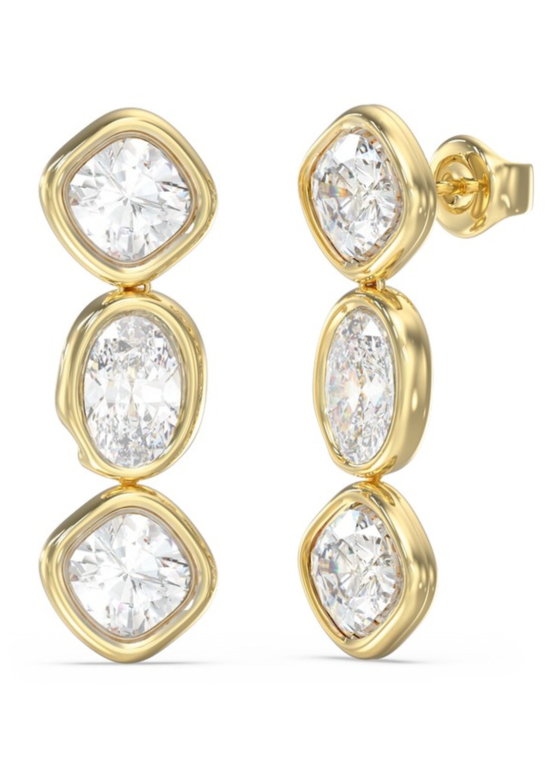 GUESS Oorstekers JUBE05312JWYGT-U  - voorkant goud