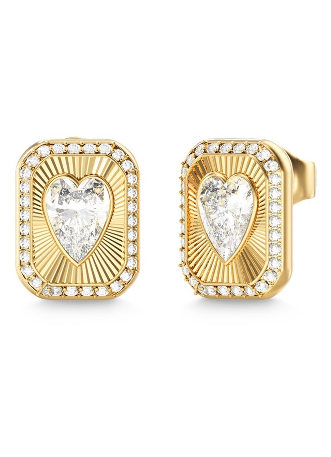 GUESS Oorstekers JUBE06357JWYGT-U  - voorkant goud