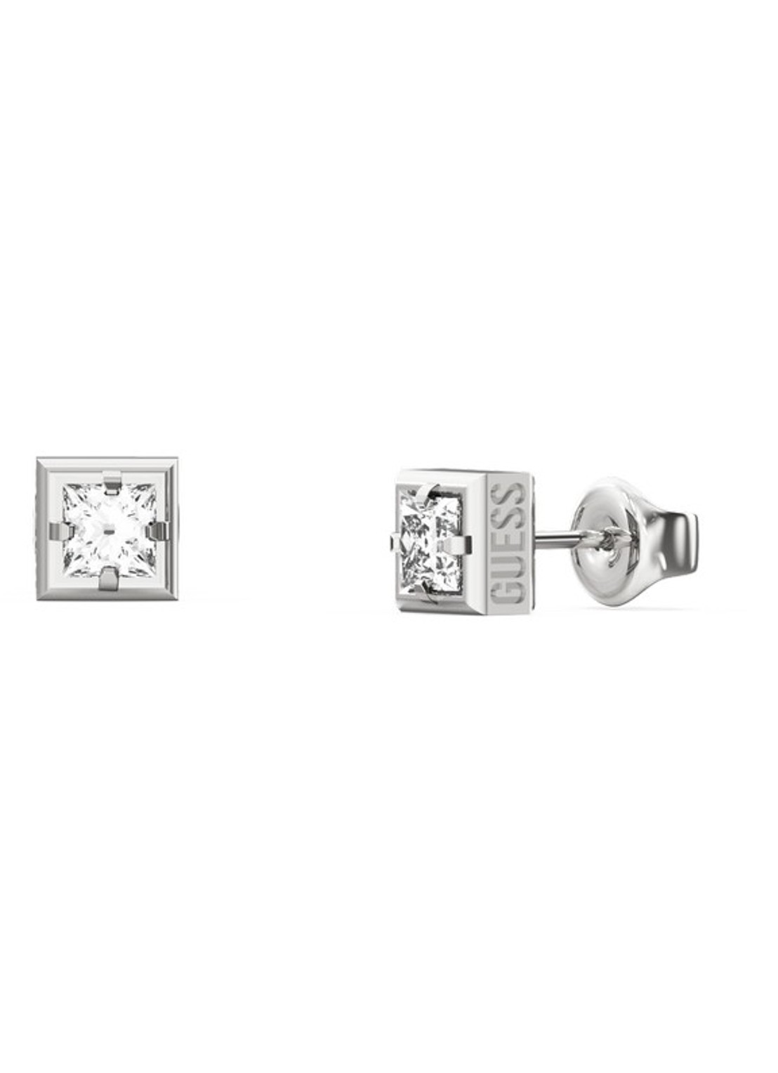 GUESS Oorstekers JUME06075JWSTT-U  - voorkant zilver