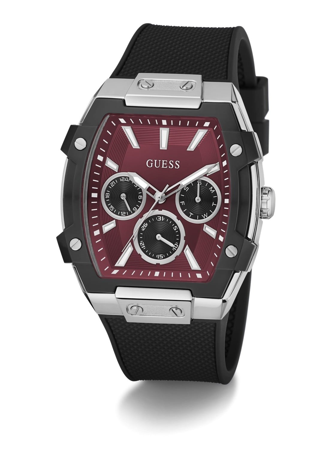 GUESS Phoenix horloge GW0956G1 - detail 5 zilver