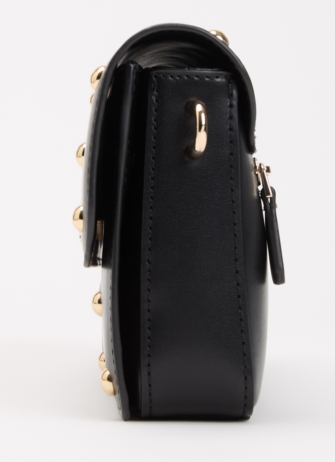 GUESS Sadie clutch met afneembare schouderriem en studs - detail 5 zwart