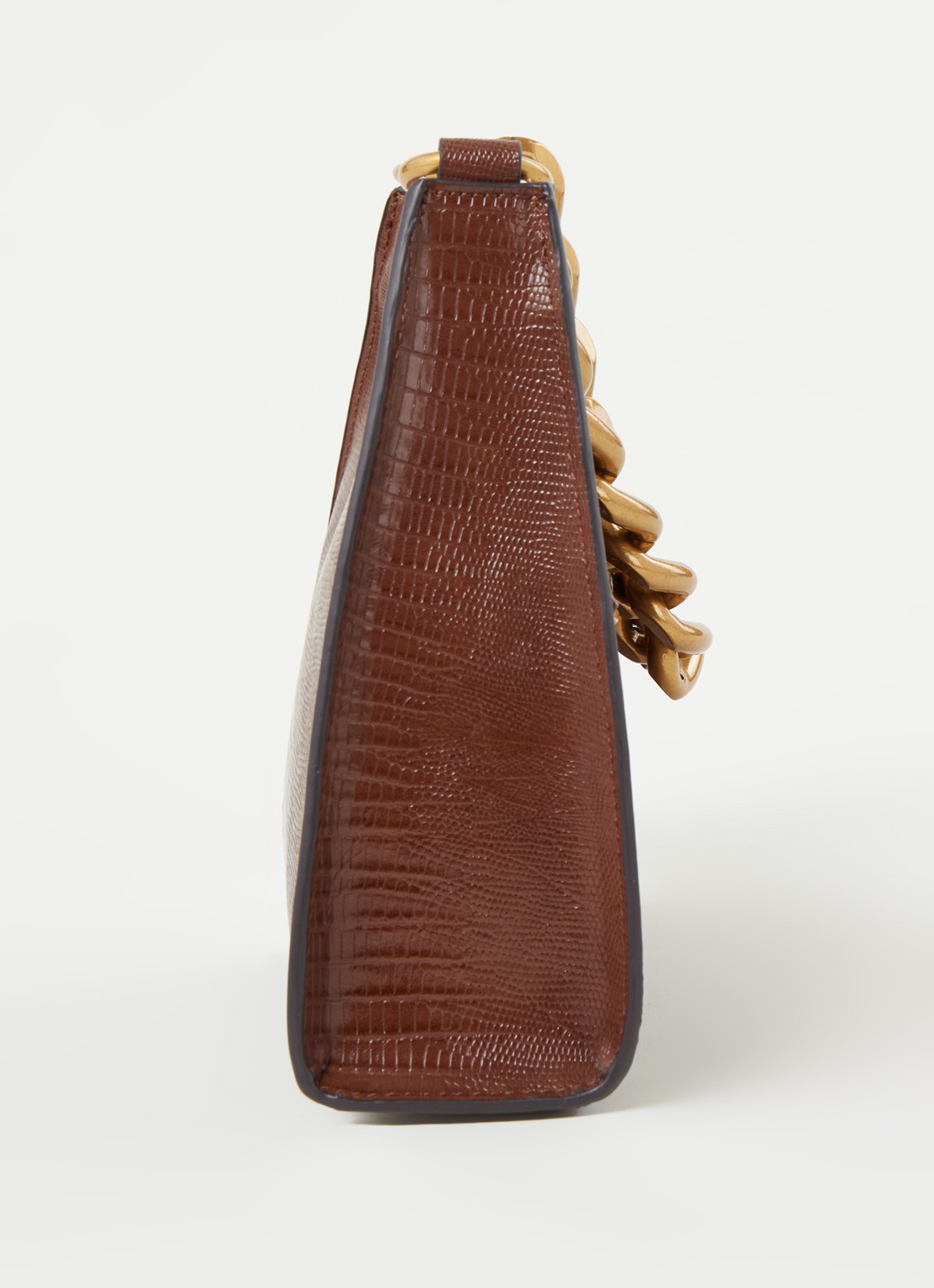 GUESS Tullia handtas met structuur - detail 2 bruin